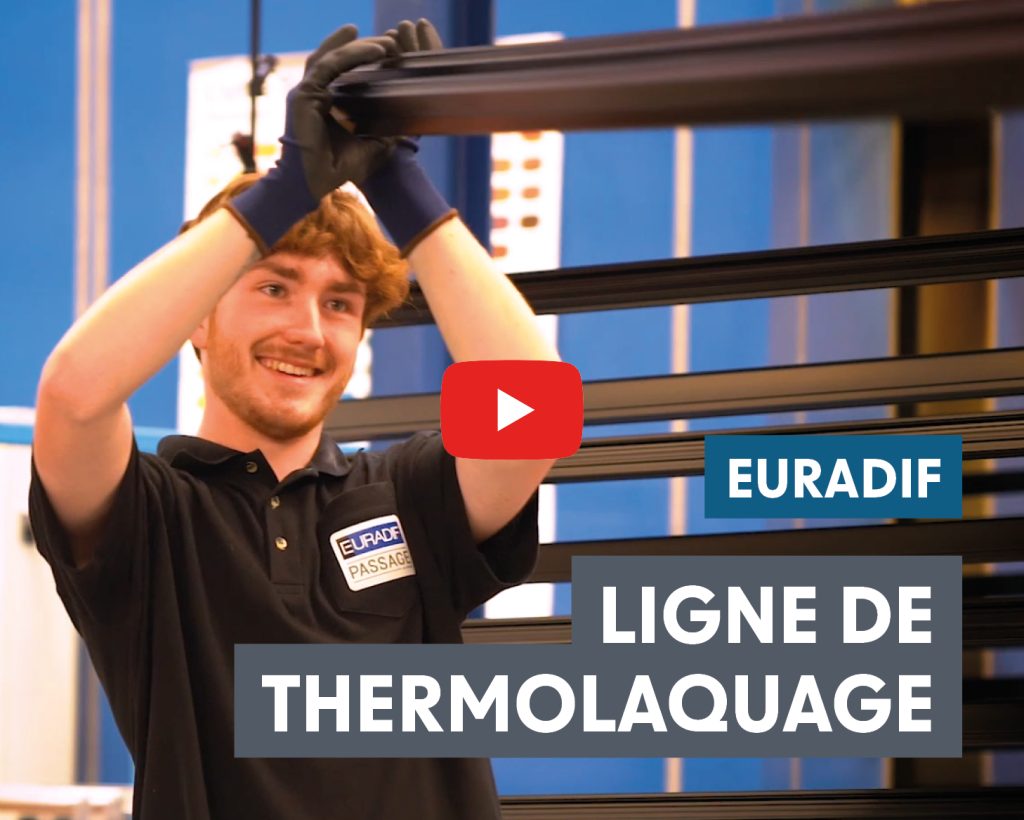 article vidéo ligne thermolaquage