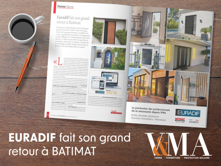 ILLUSTRATION ARTICLE EURADIF DE RETOUR SUR LE SALON BATIMAT VMA314